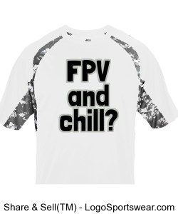 FPV and Chill? White Camo Design Zoom